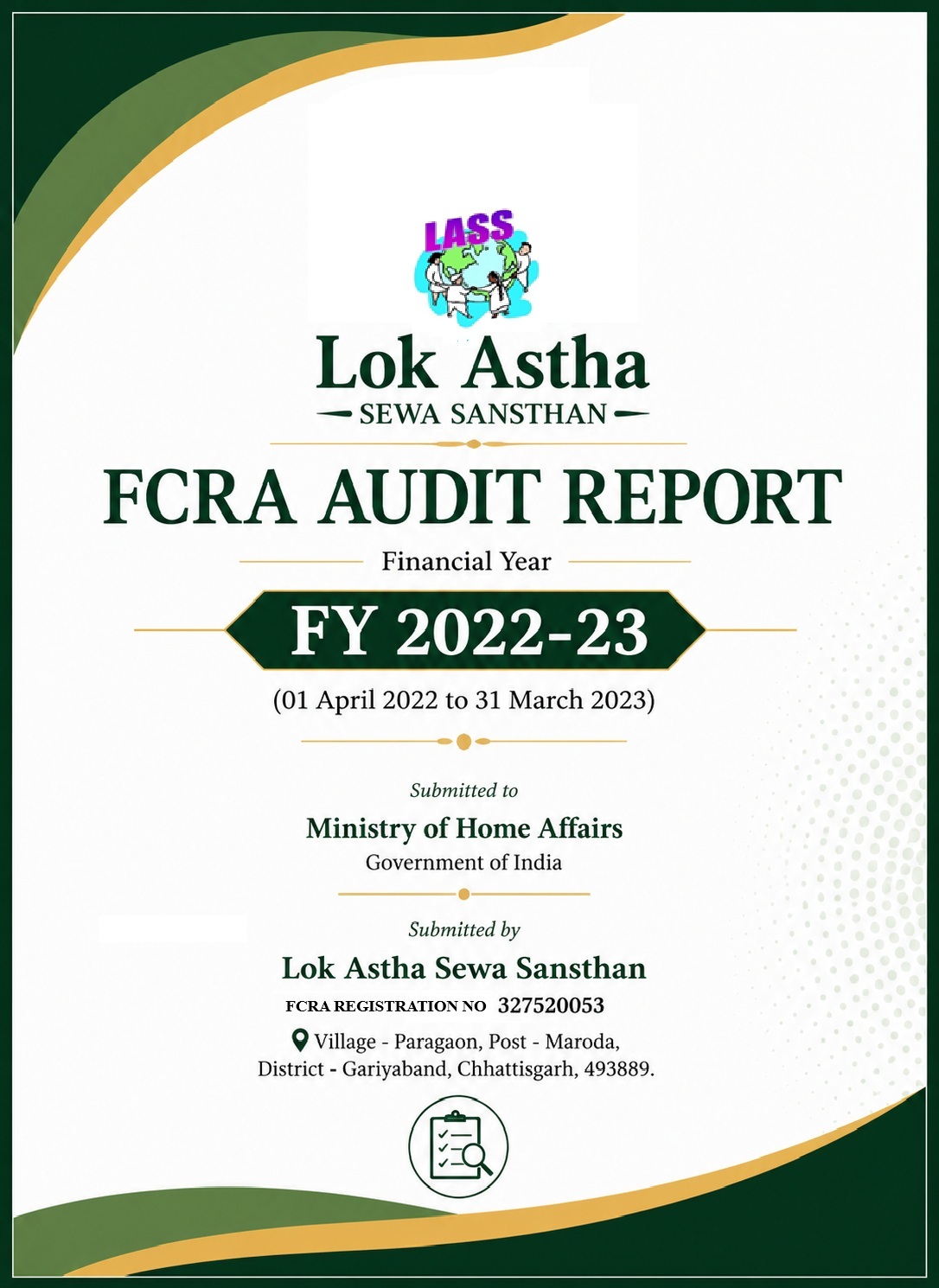 FCRA AUDIT REPORT FY 2022-23