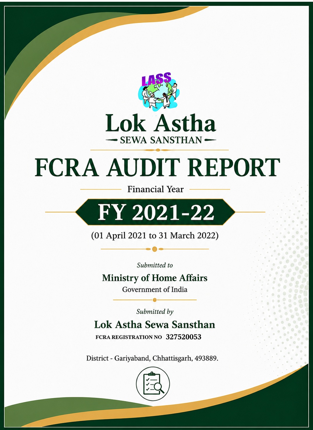 FCRA AUDIT REPORT FY 2021-22